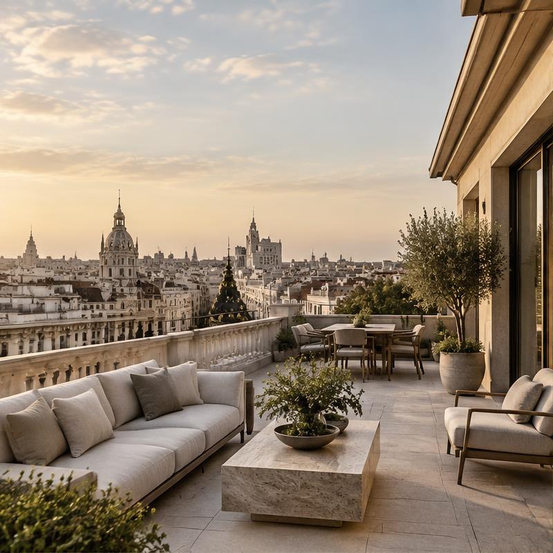 Ático con terraza en Salamanca